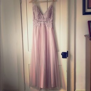 EUC BHLDN WATTERS rose dress size 8
